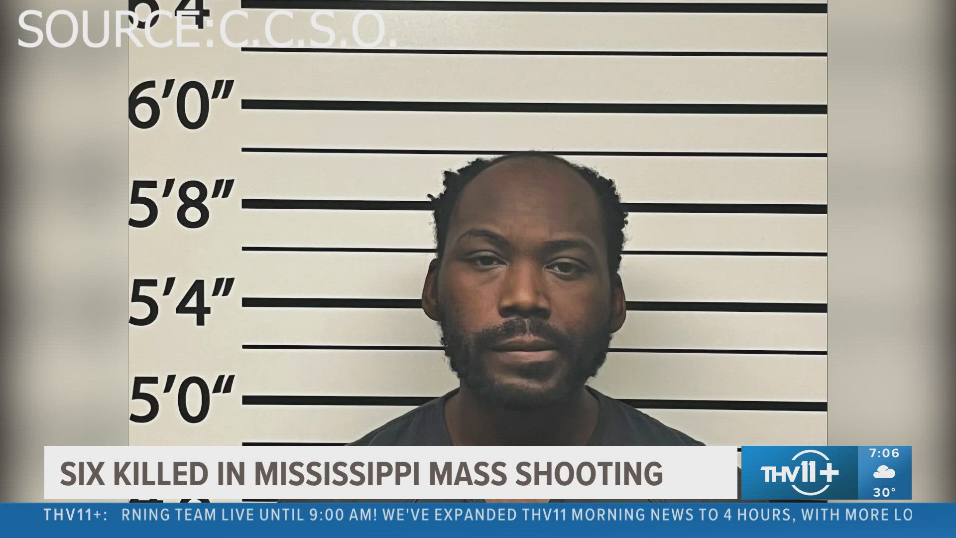Arrest made after six killed in Mississippi mass shooting