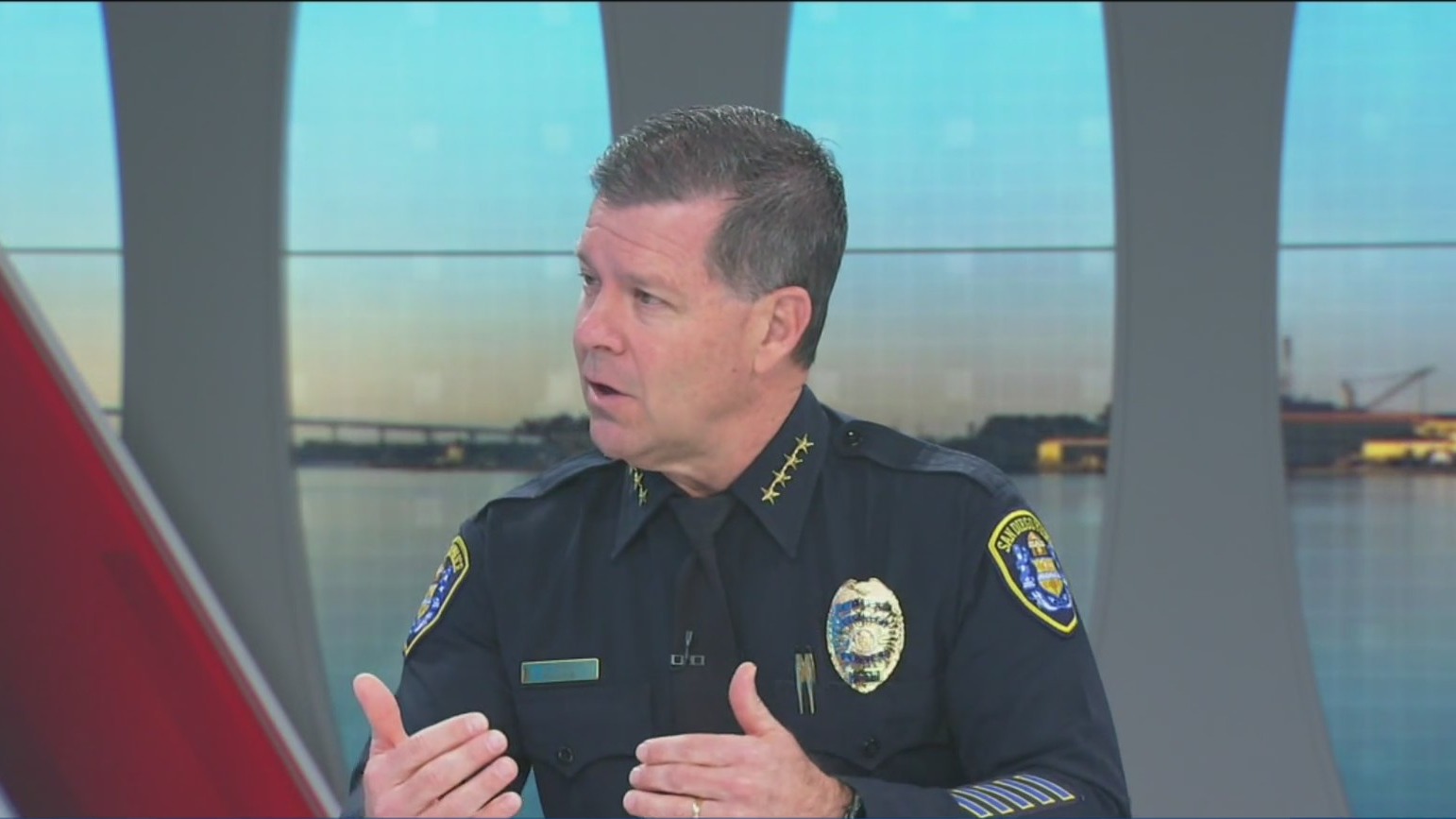 San Diego police respond to anti-ICE protests