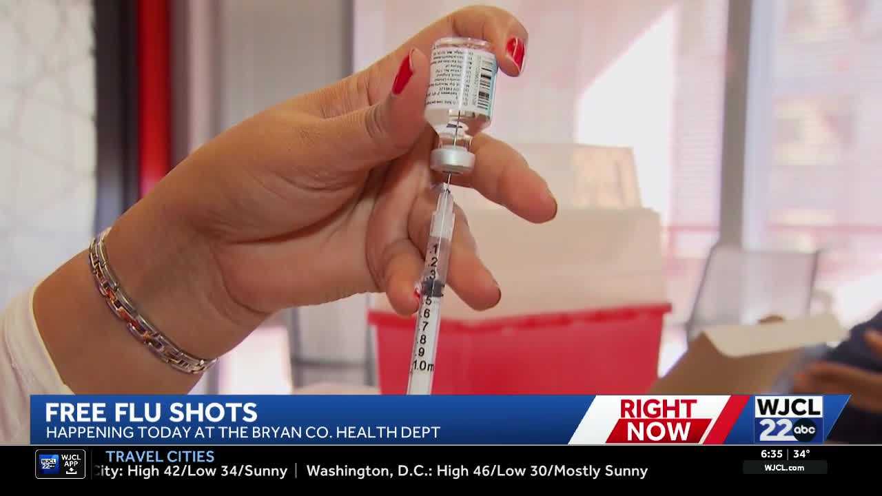 Free flu shot clinics open across coastal Georgia as cases rise statewide