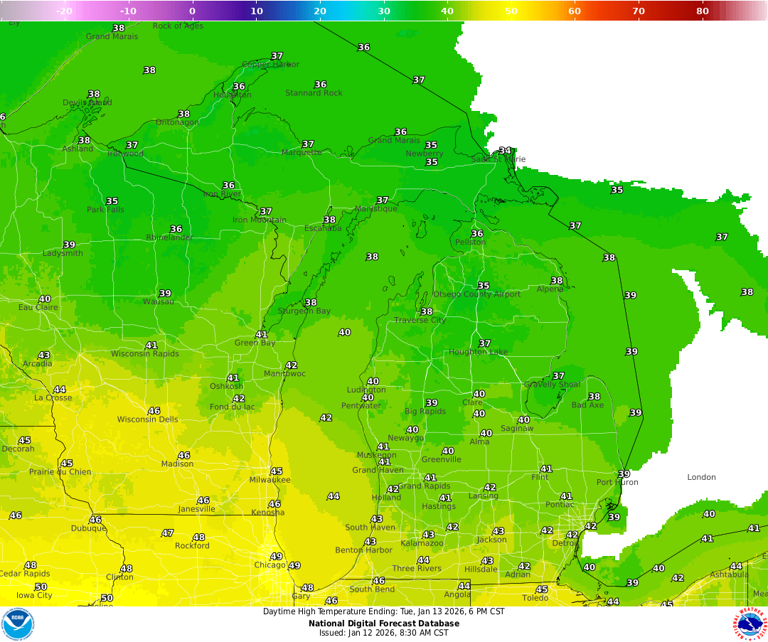 How long will the cold last? Arctic air to settle over Michigan