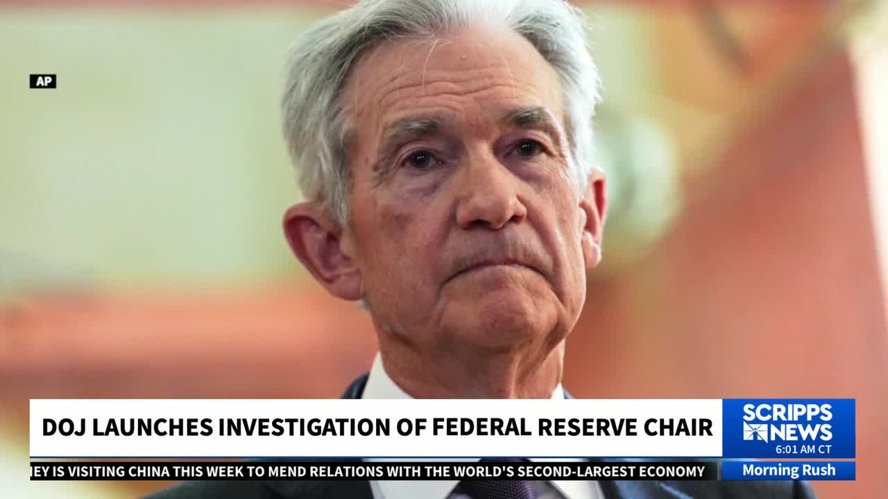 DOJ launches investigation into Fed Chair Jerome Powell