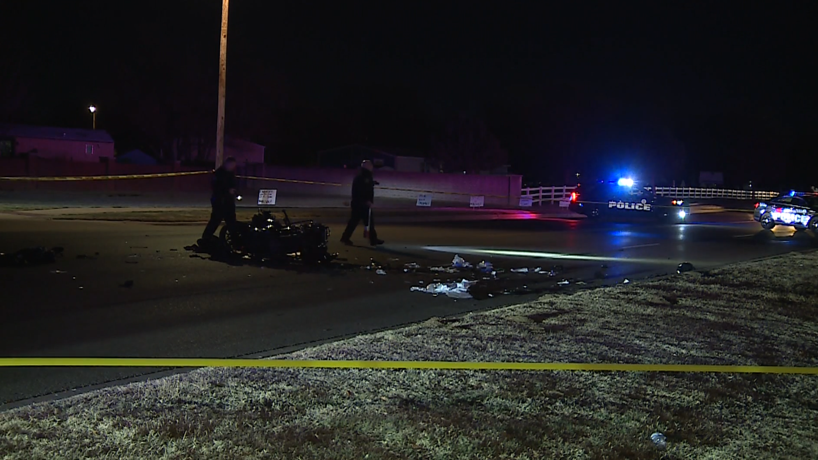 1 dead, 2 hurt after crash involving motorcycle and SUV in OKC