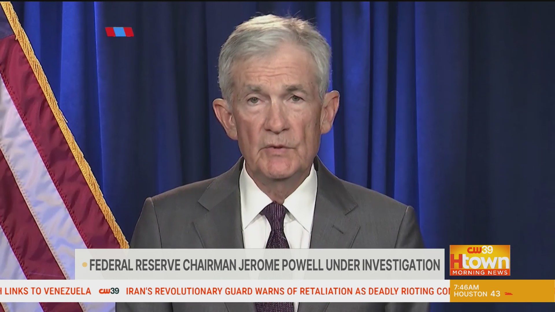 Federal Reserve chairman Jerome Powell under investigation