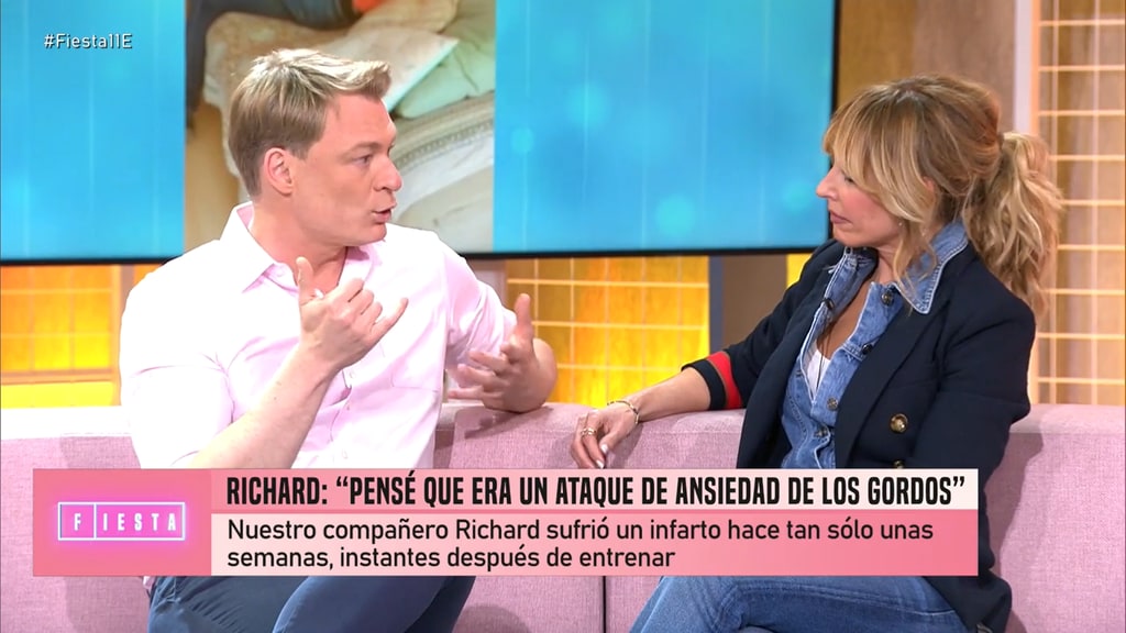 El esperado regreso de Richard Pena a 'First Dates' tras sufrir un ...