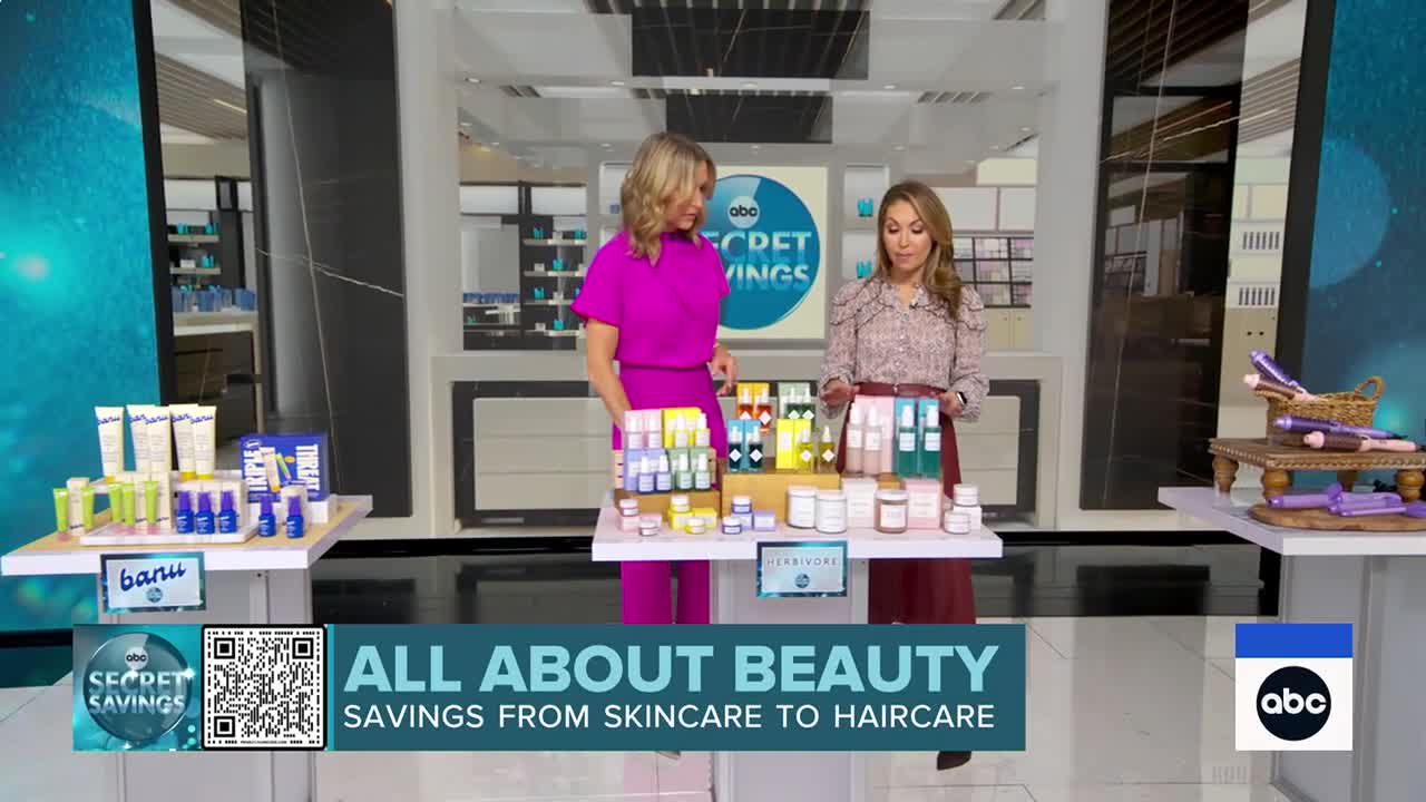 Secret savings on beauty products