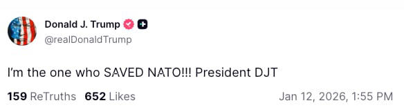 Truth Social/Donald J. Trump