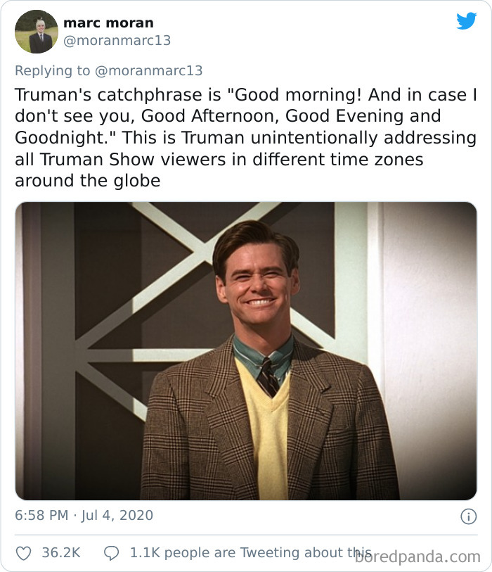 19 small details placed in The Truman Show that most people didn’t even ...