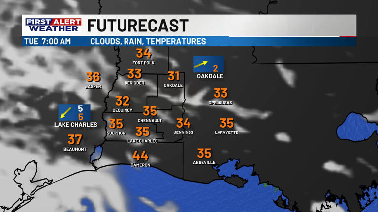 First alert forecast: Temperatures staying below normal through mid ...