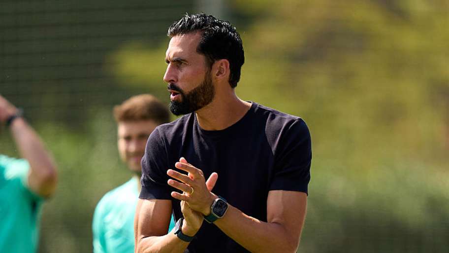 Álvaro Arbeloa was in charge at Real Madrid Castilla. | Angel Martinez/Getty Images
