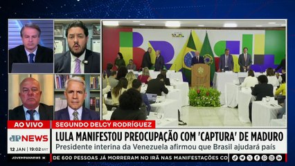 Lula demonstrou preocupação com “captura” de Maduro, diz Delcy Rodríguez