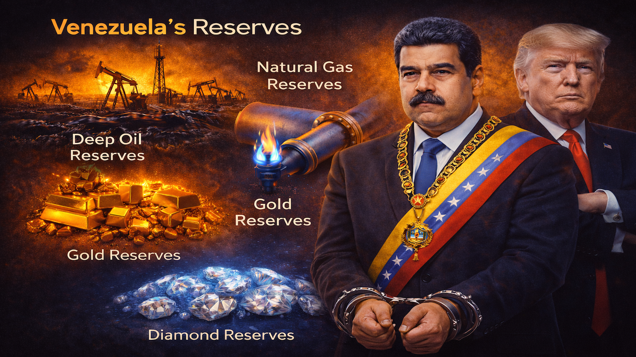 Venezuela - not just oil but a treasure of minerals, gold, and diamonds ...