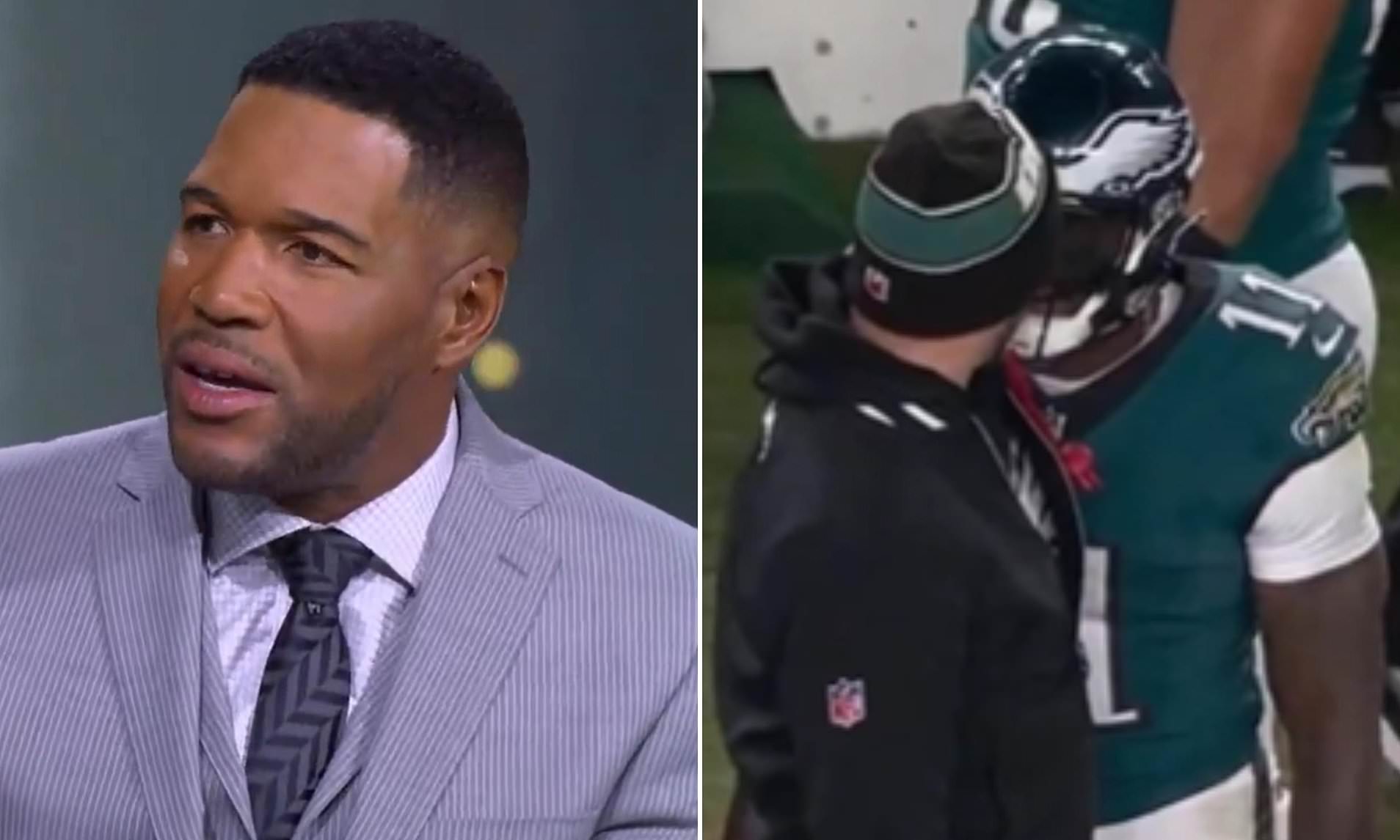 Michael Strahan destroys Eagles coach Nick Sirianni for angrily ...