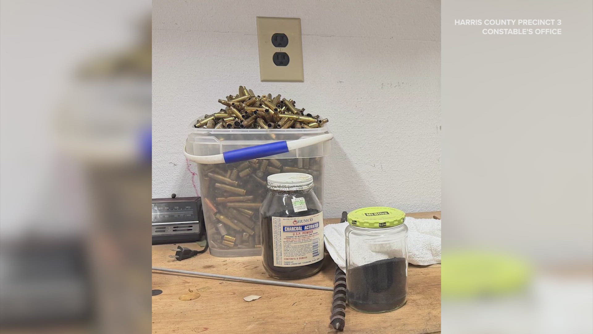 Houston homeowners find homemade explosives in new home
