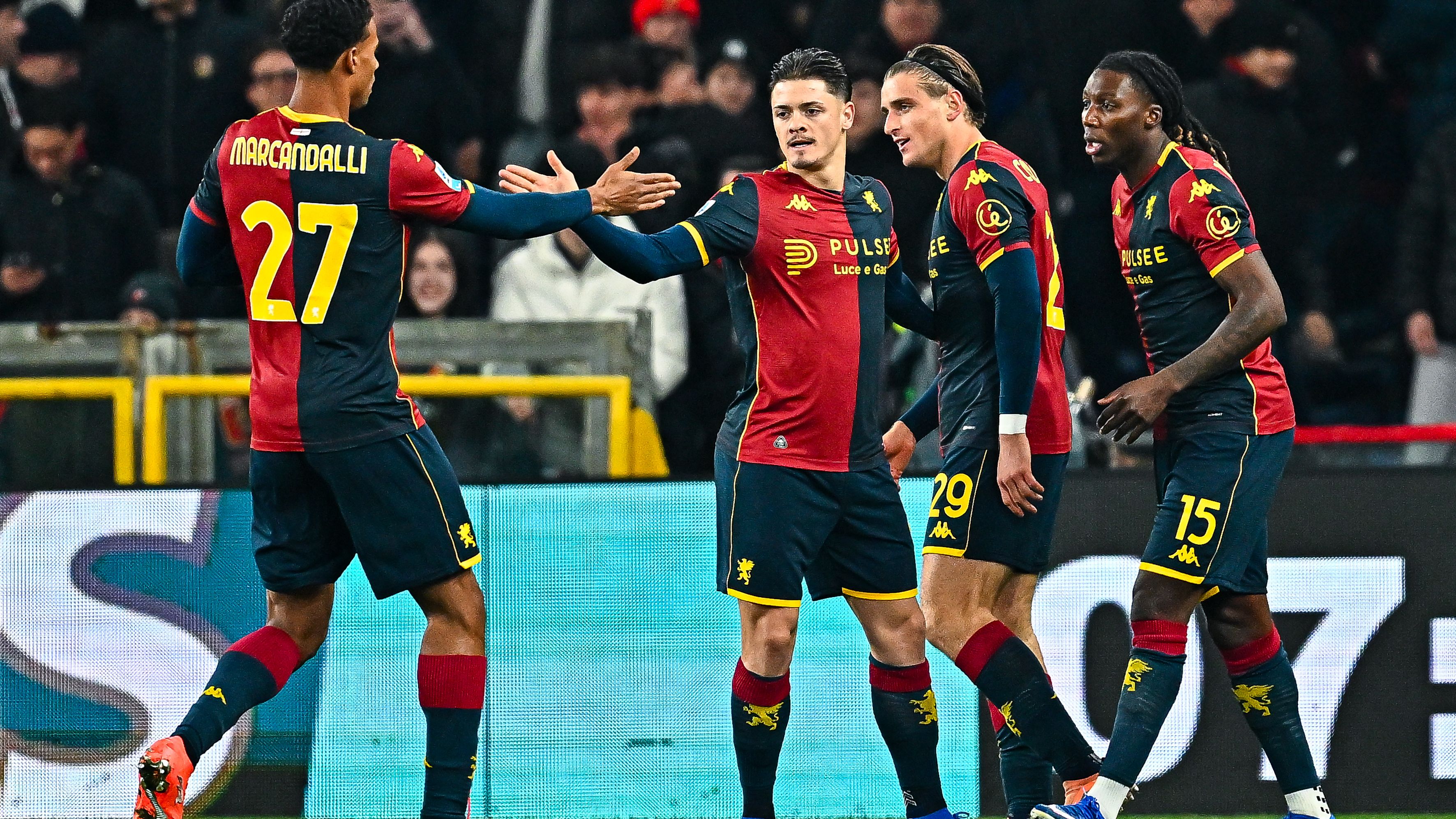 Genoa-Cagliari 3-0: goal di Colombo, Frendrup e Ostigard. Vola il ...