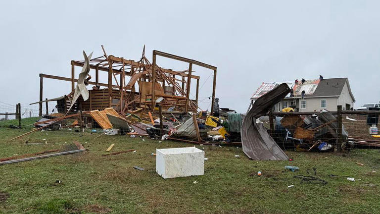 National Weather Service confirms EF-1 tornado touched down in west ...
