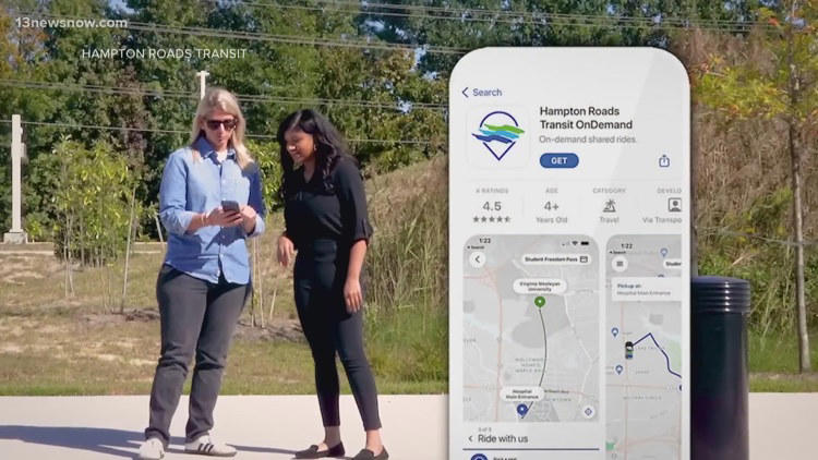 HRT's OnDemand Ridesharing Service expands to Chesapeake, Hampton