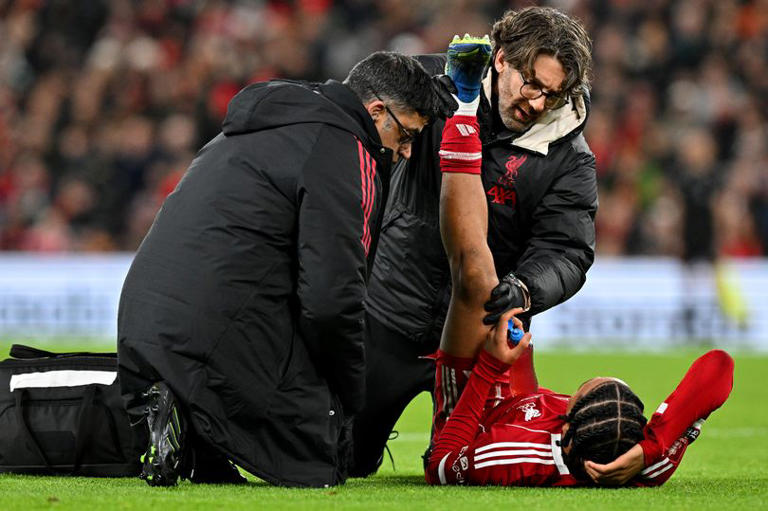 Rio Ngumoha receives medical treatment