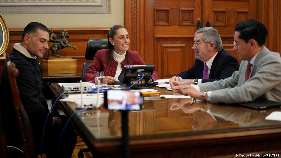 Vía llamada telefónica, la presidenta Sheinbaum buscó el diálogo con su homólogo estadounidense, después de que este amenazara con intervenir militarmente en México.