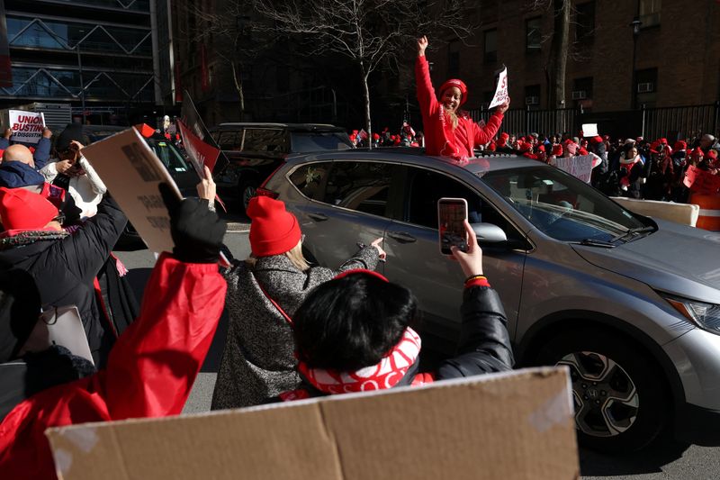 Severe staffing shortages expected at New York hospitals as 15,000 nurses go on strike<br>