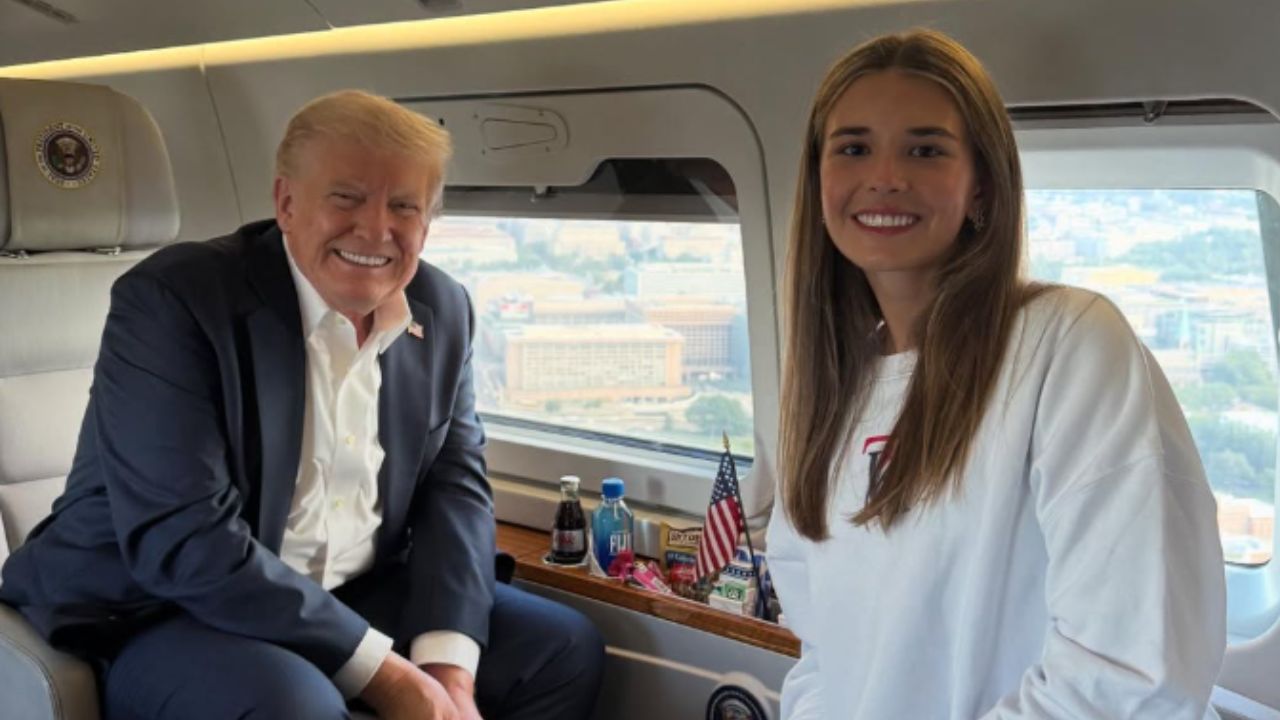 Donald Trump’s granddaughter reveals White House secrets on her YouTube(00)