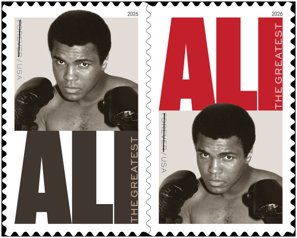 Legendary boxer Muhammad Ali is about to get a commemorative US stamp