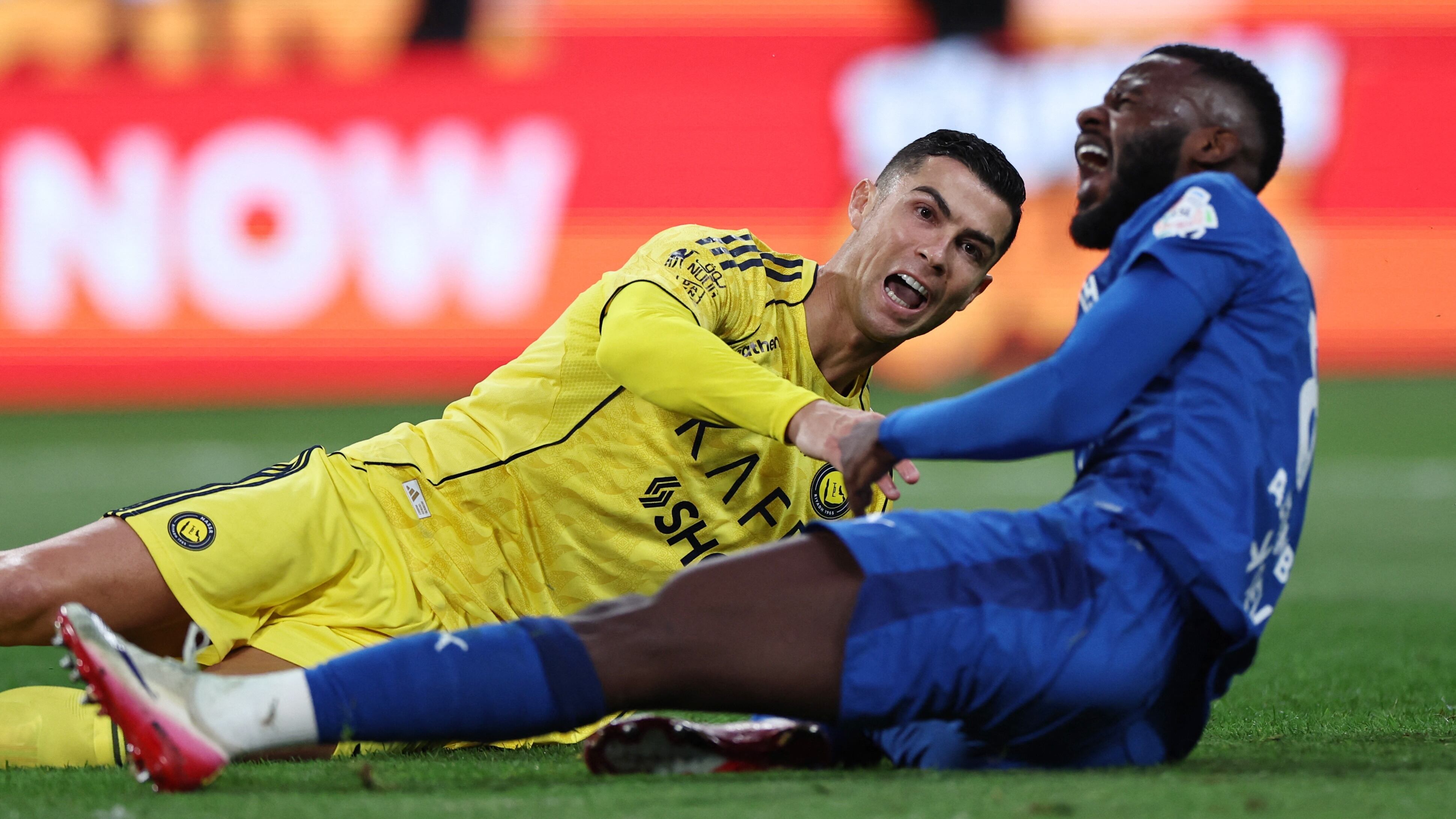 ‘Impossible’: Cristiano Ronaldo complains after being subbed in Al Nassr’s defeat to title rivals Al Hilal