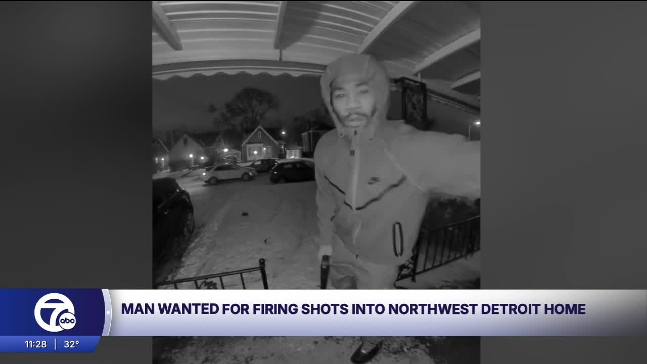 Detroit family seeks help identifying gunman who fired shots into home ...