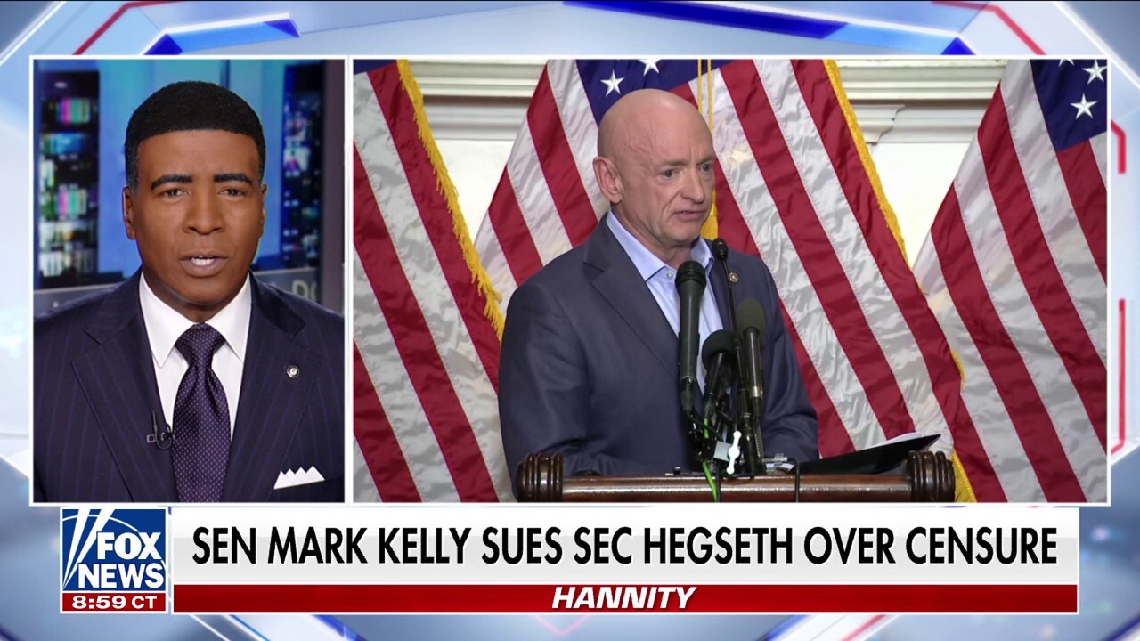 Sen. Mark Kelly sues Secretary of War Hegseth over move to cut retirement pay, reduce rank<br><br>