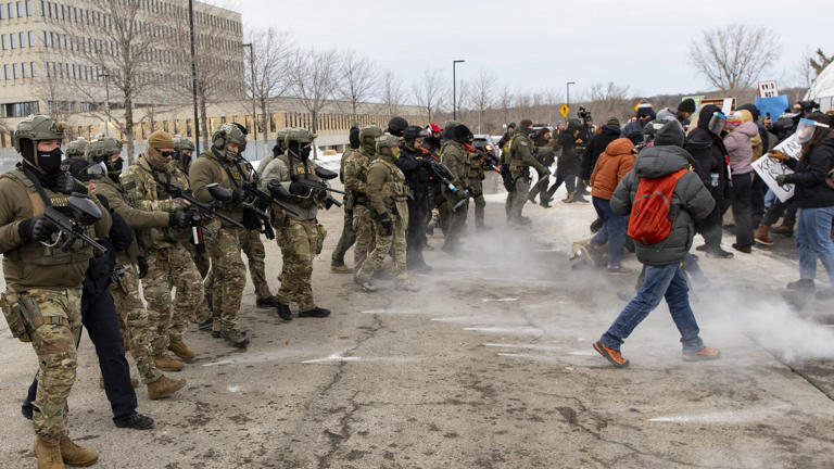 Protests continue in Minneapolis after fatal ICE shooting