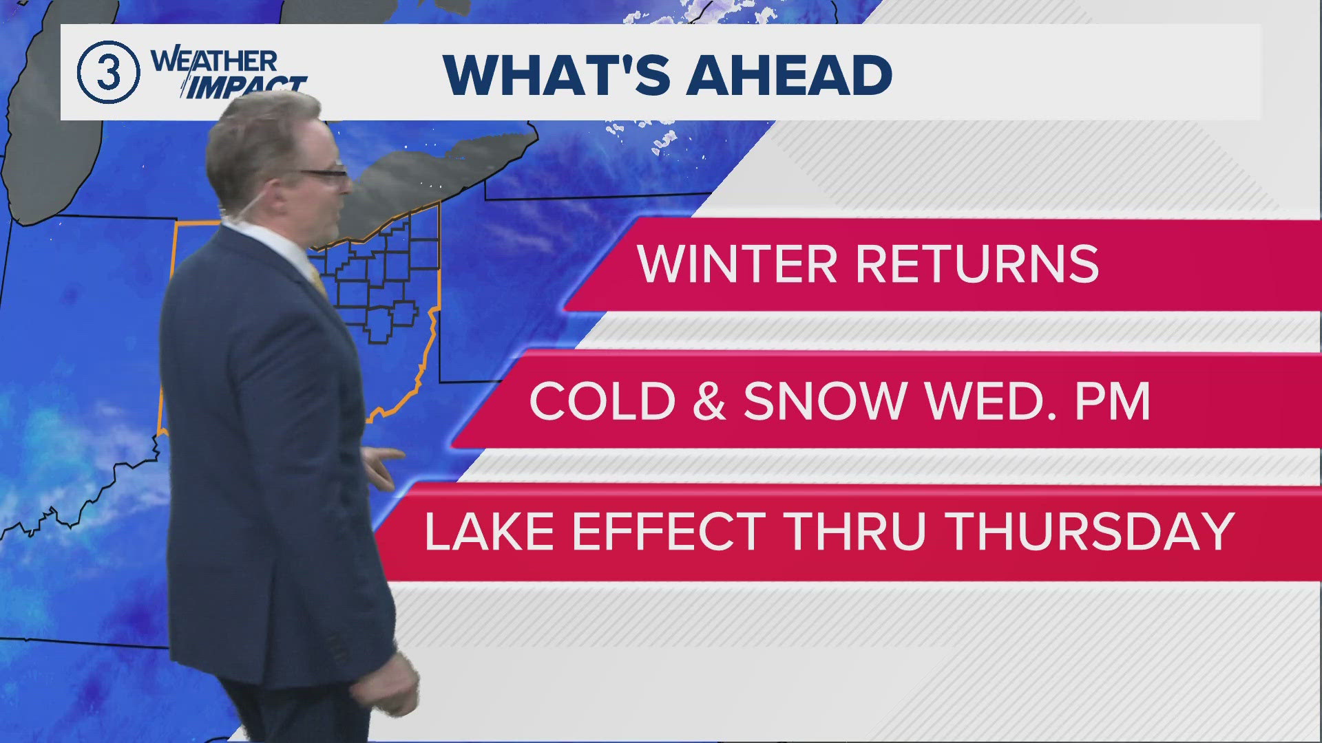 Cleveland area weather forecast: Mid-40s Tuesday before cold and snow ...
