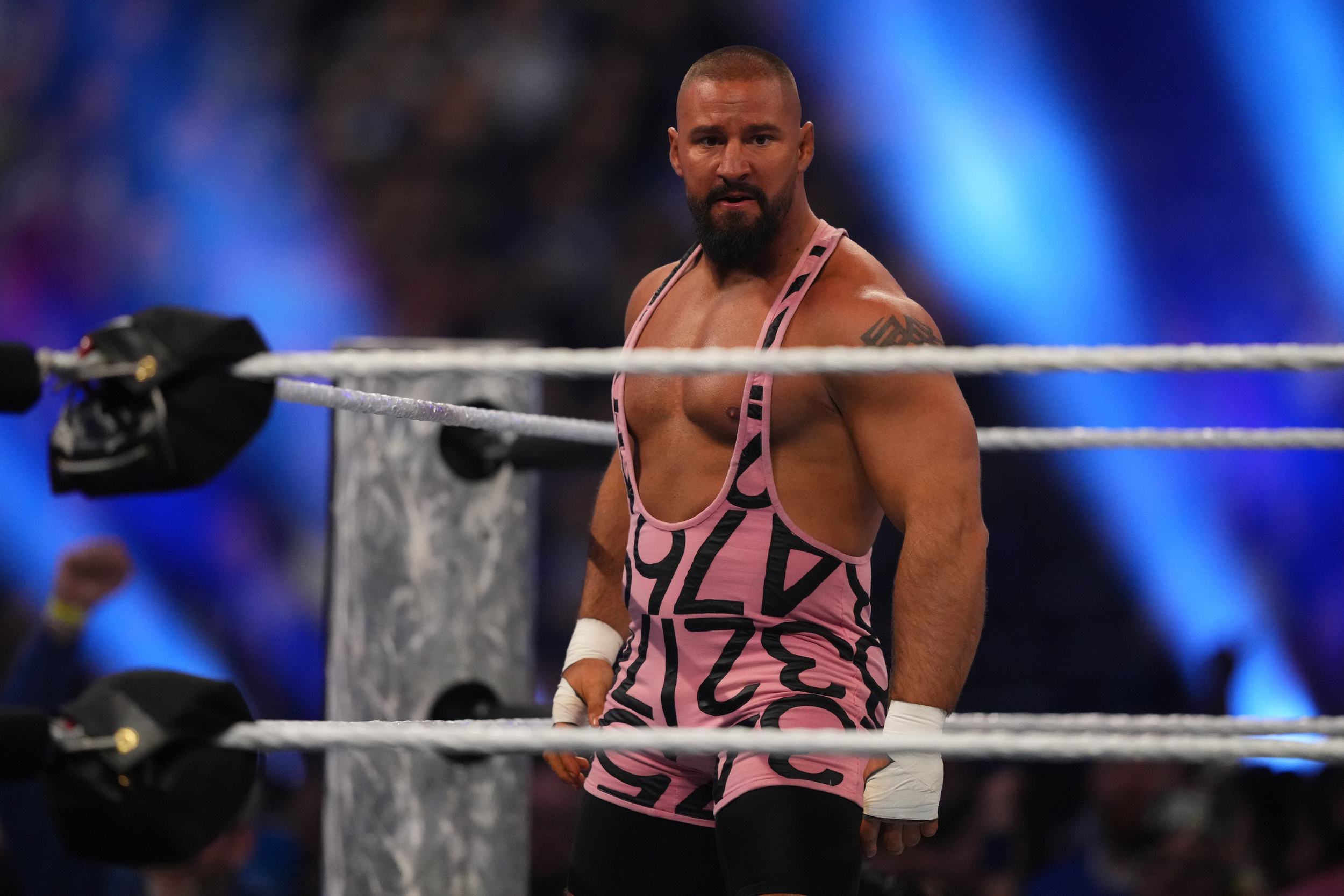 Bron Breakker gets slapped with suspension on WWE Monday Night Raw (1/12/26)