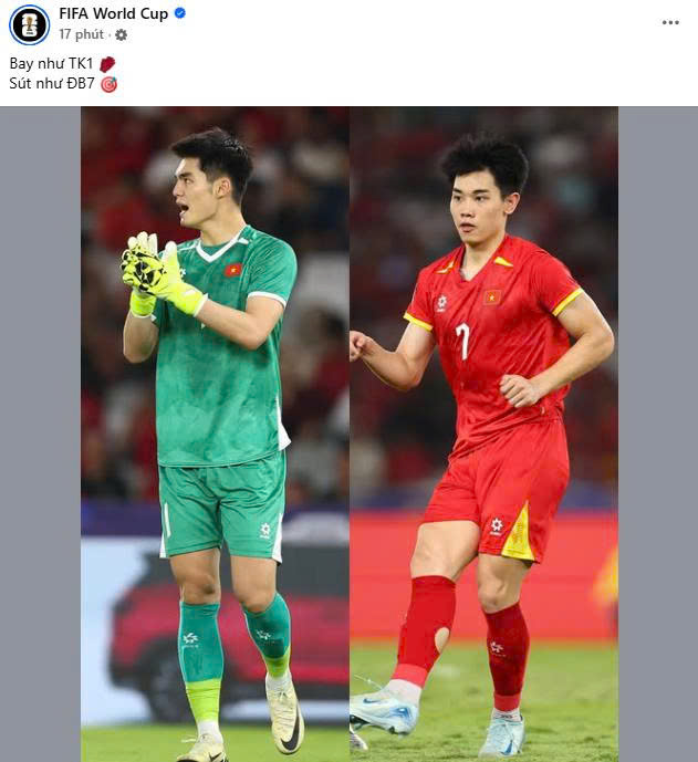 FIFA vinh danh Trung Kiên và Đình Bắc sau chiến tích lịch sử