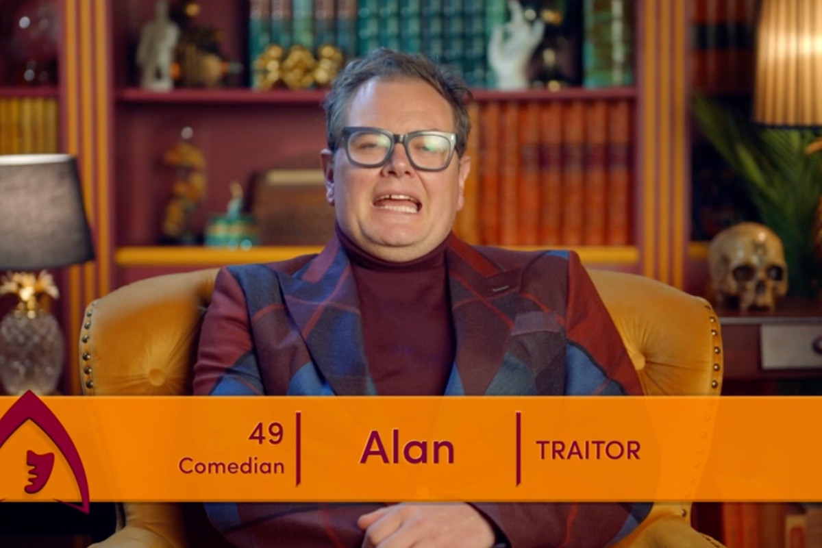 How Amanda Holden knew Alan Carr had done well on Celebrity Traitors