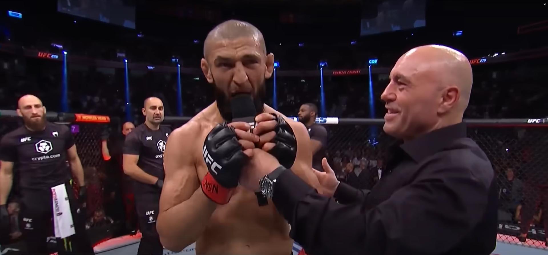 Khamzat Chiamev Breaks Silence on UFC 328 Defeat