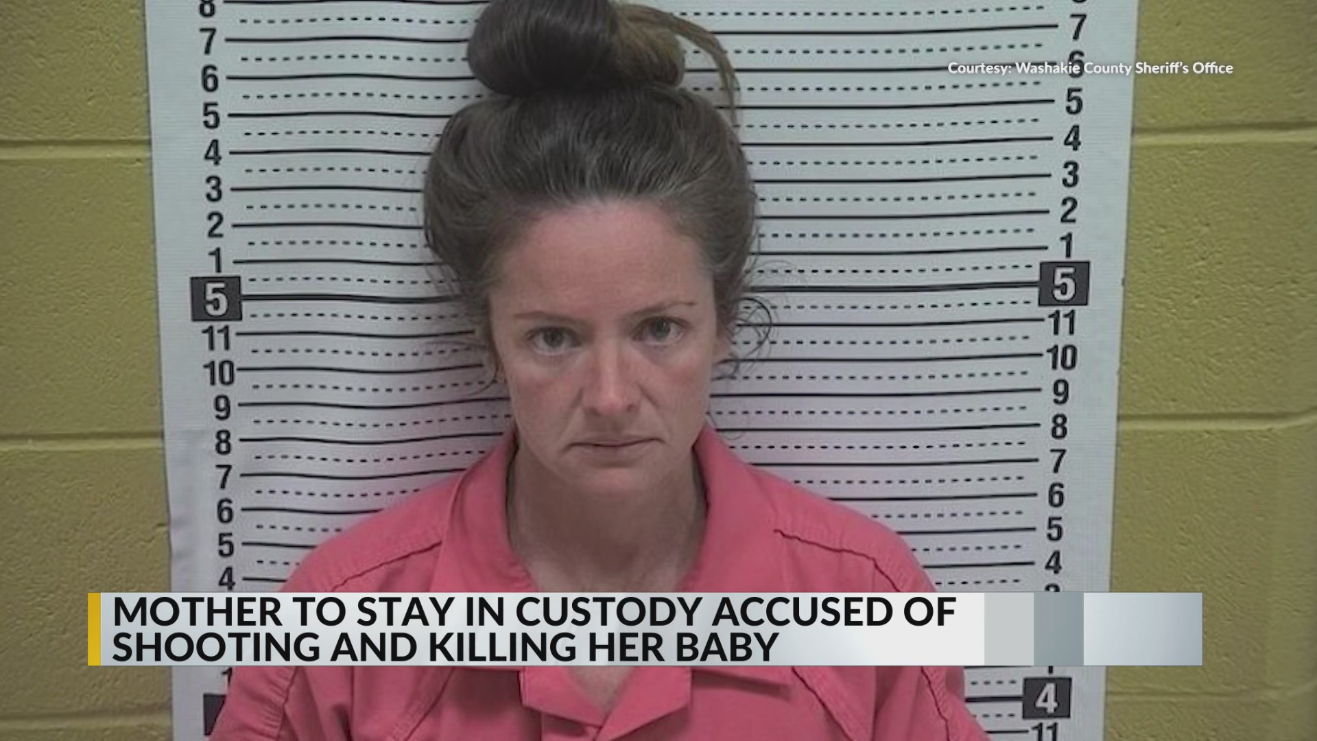 Wyoming woman accused of killing her son will stay behind bars until trial
