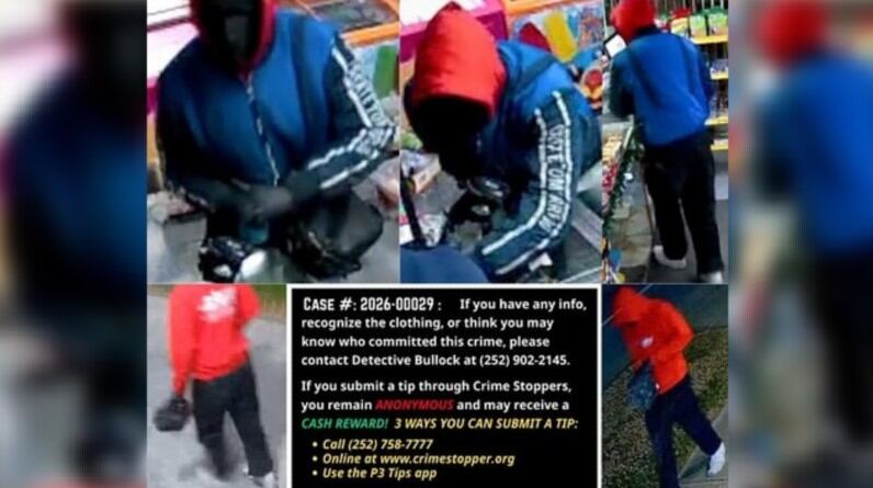 Information sought in Pitt County armed robbery