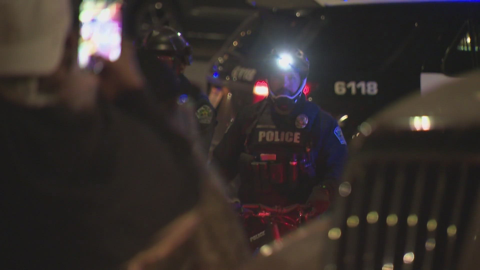 At least 4 arrests at protests against ICE in Austin