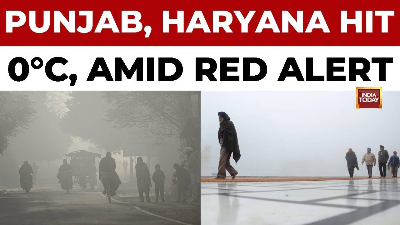 Aman Bhardwaj reports: Punjab and Haryana hit zero degrees as MET Dept issues red alert<br><br>