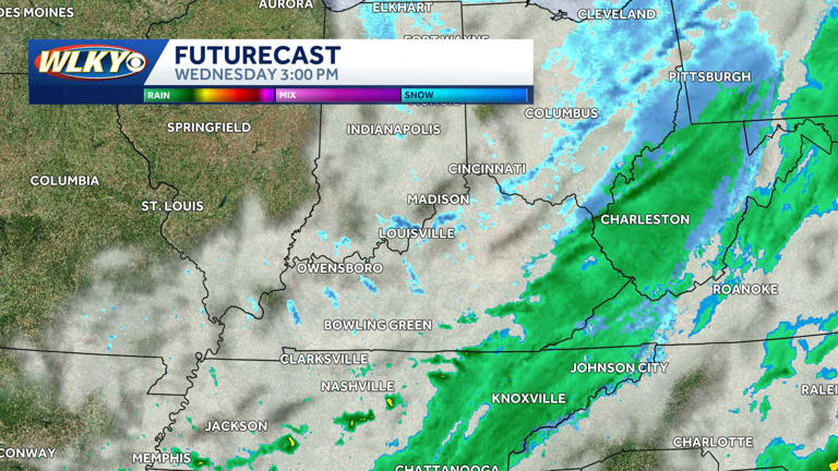 Impact weather coming: Turning colder with flurries, snow showers Wednesday