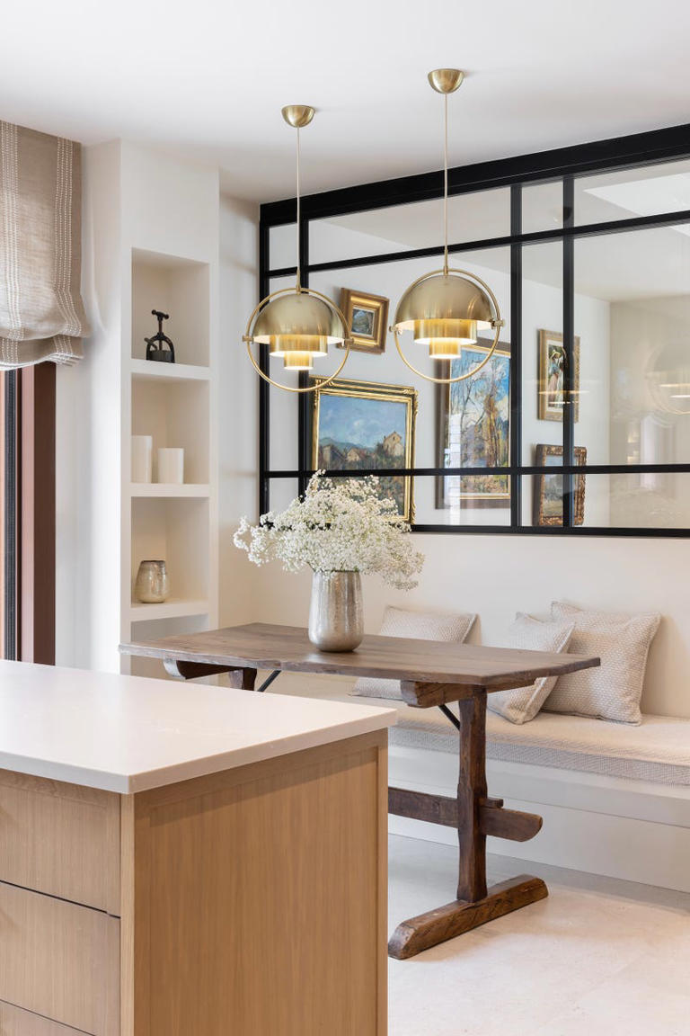 Unos interioristas muestran la espectacular decoración de esta casa ...