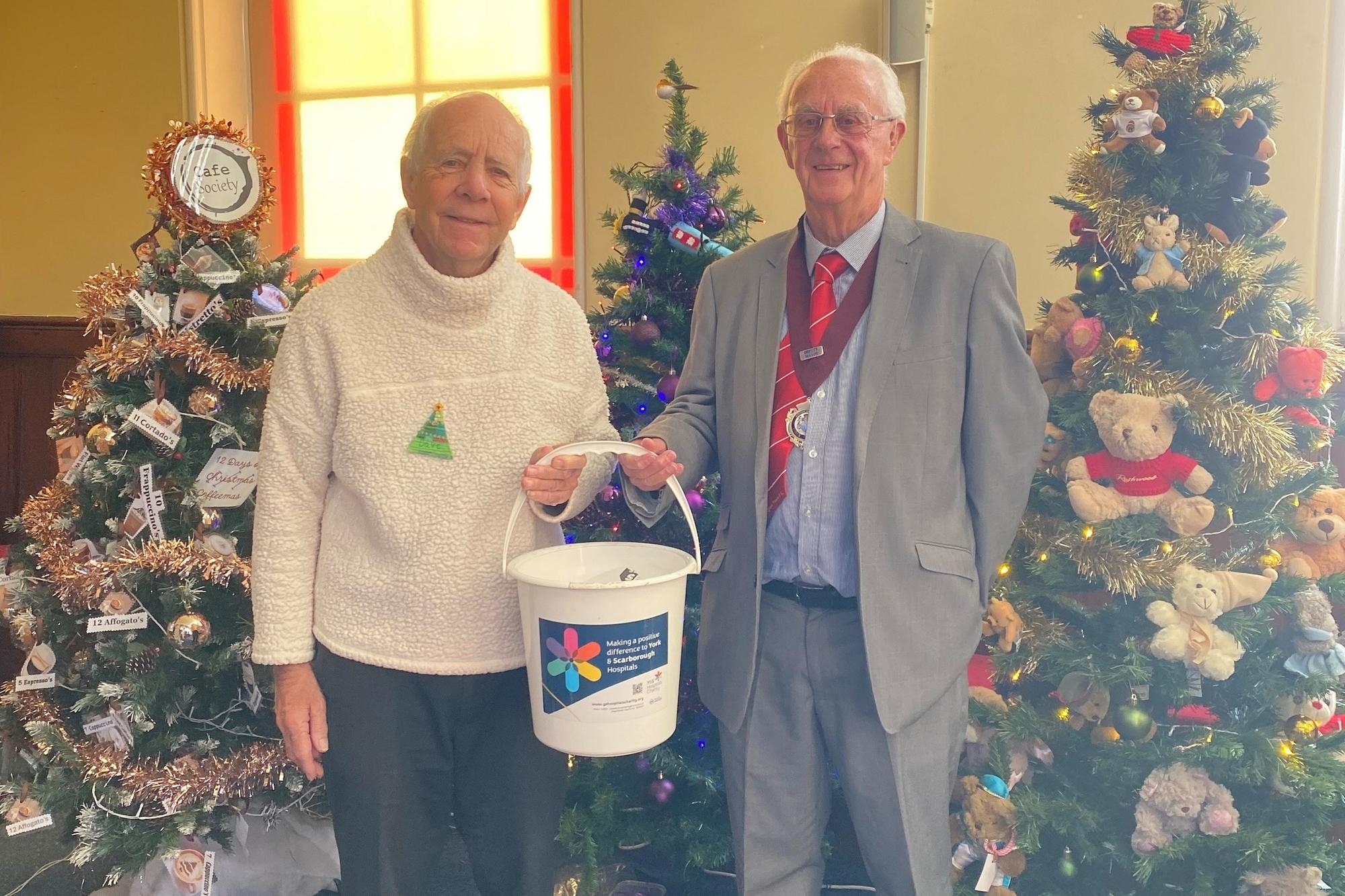 Hospital charity's thank you after festival donation