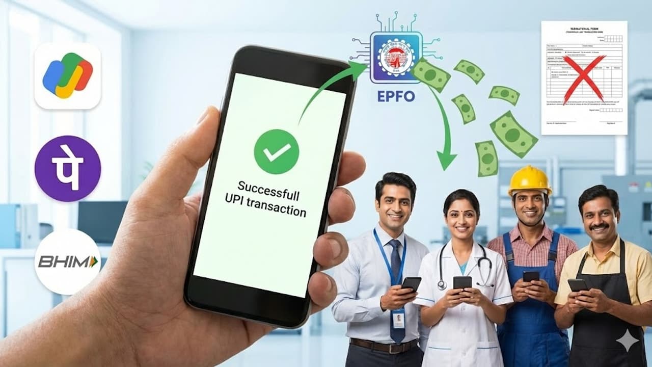 EPFO కొత్త రూల్.. ఇకపై గూగుల్ పే, ఫోన్ పే ద్వారా పీఎఫ్ డబ్బులు