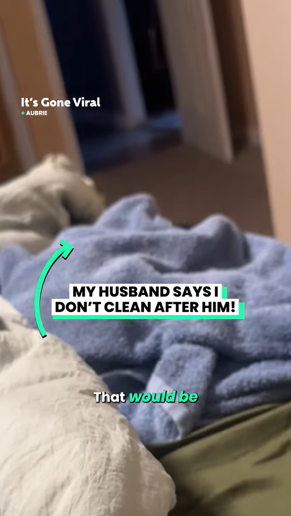 I can't deal with my husband's mess