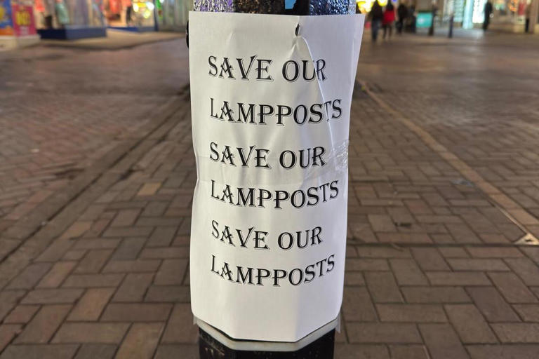 Eastbourne's barley sugar lamp posts saved following outcry