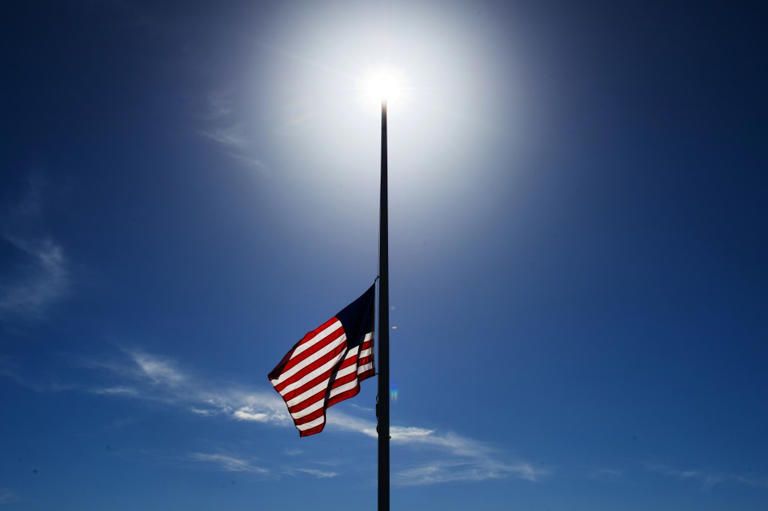 Why flags are at half-staff in 3 states today