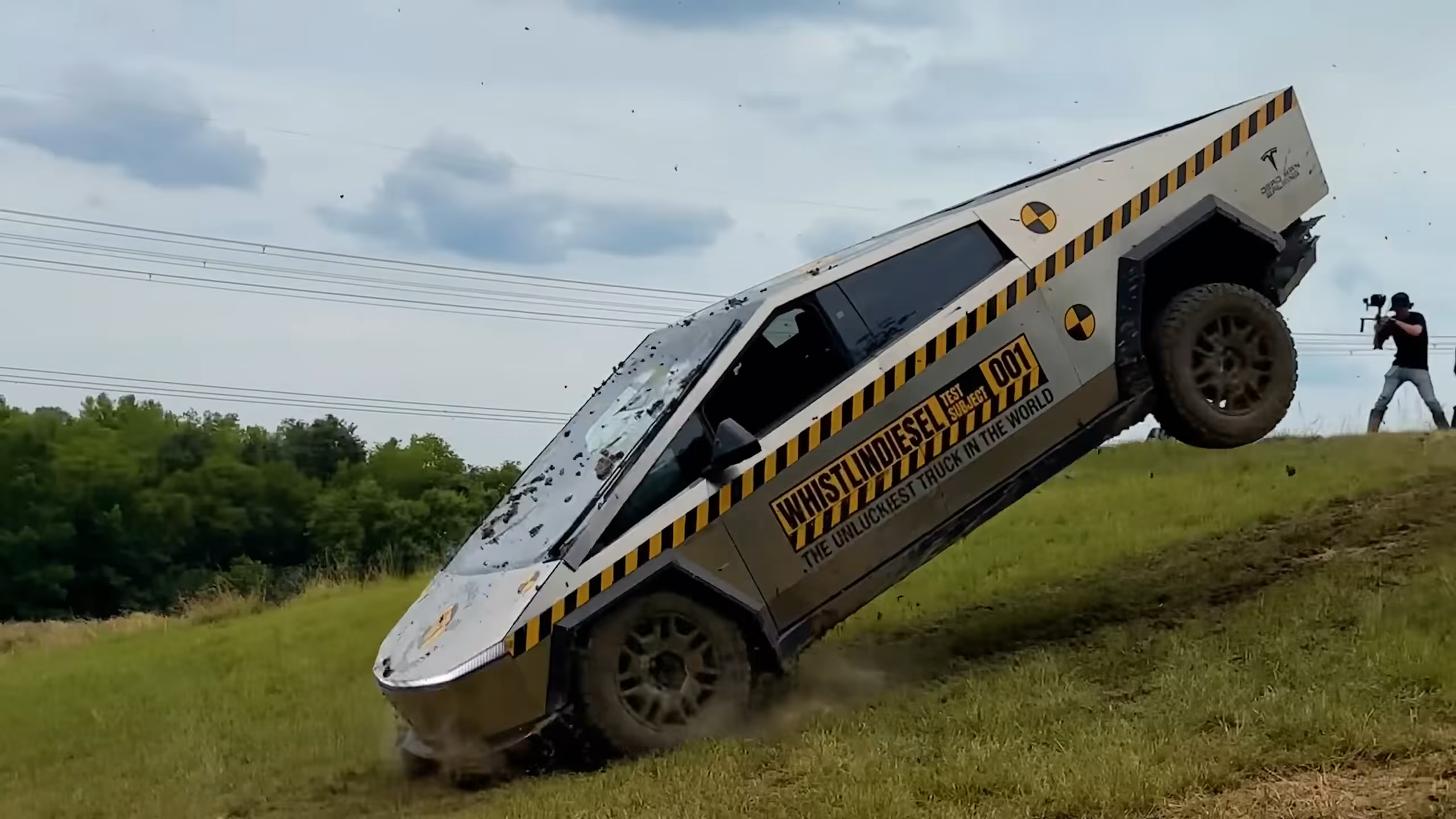 Tesla said it was tough - we tested it like a real truck