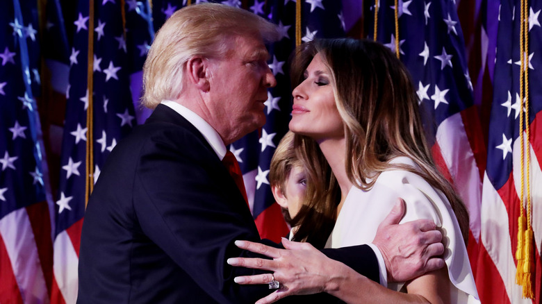 Melania Trump's most awkward moments with husband Donald caught on tape