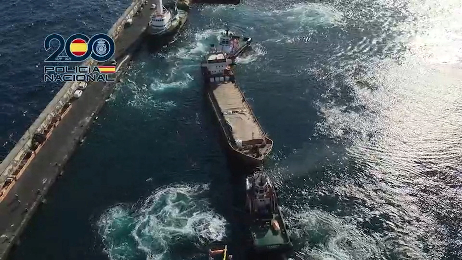 Spain makes historic 10-tonne cocaine seizure in maritime operation
