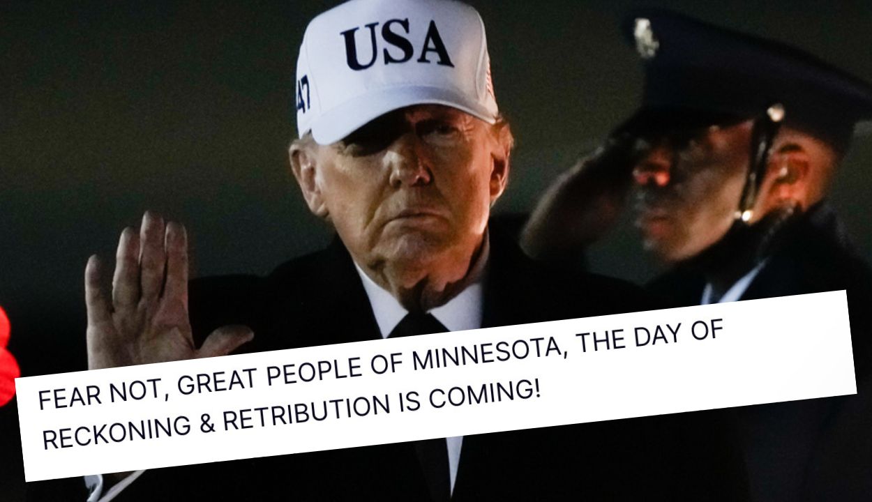 Trump warns ‘The day of reckoning & retribution is coming’ in Minnesota ...