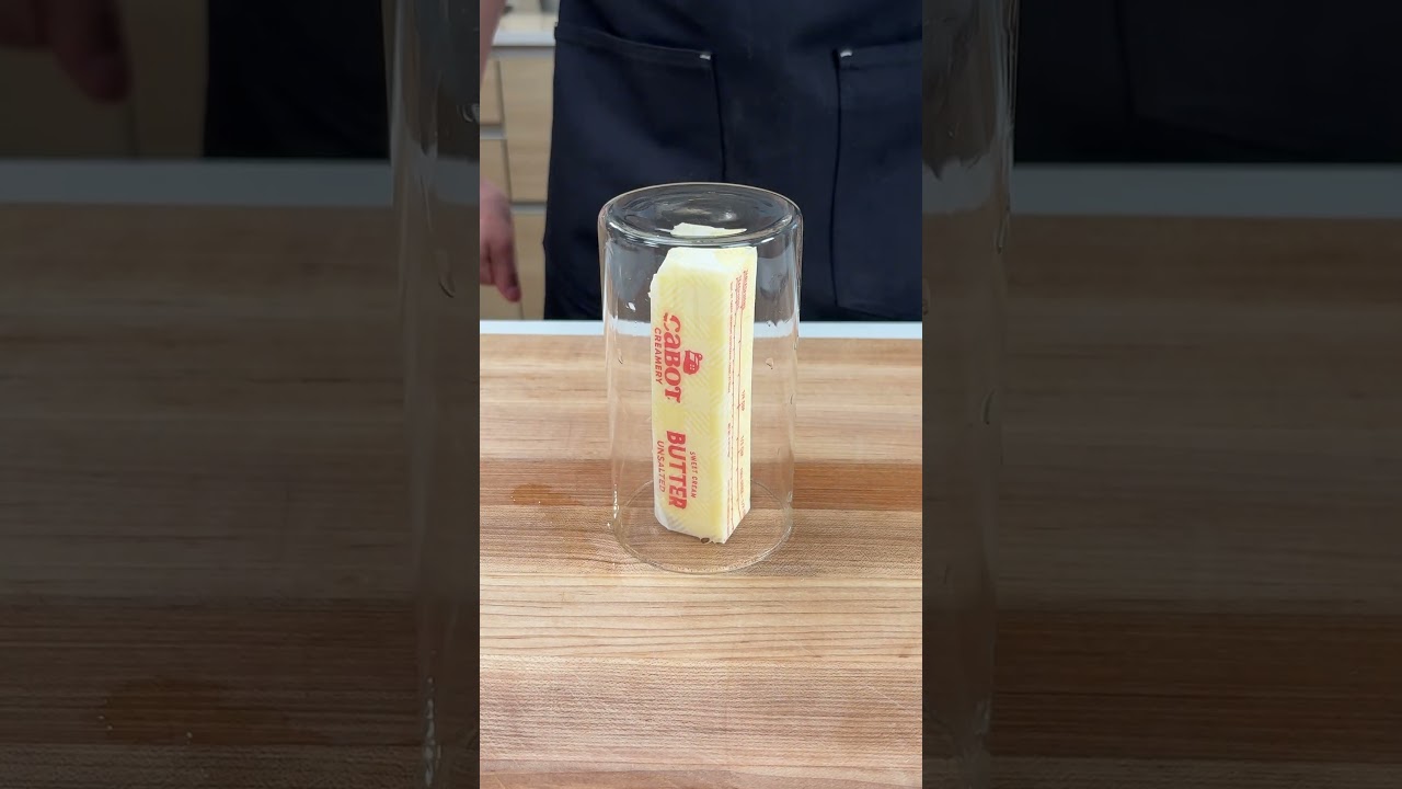 How professionals soften butter without using heat